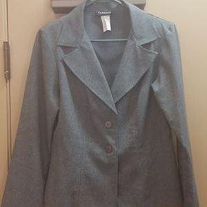 Women's Tabloid 2 pc suit skirt & blazer; size 14